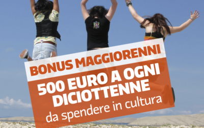 “Bonus Cultura” per chi ha compiuto 18 anni